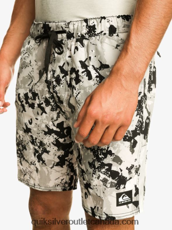 CA Quiksilver Men Omni 17 Training Shorts grey violet TX4R2793