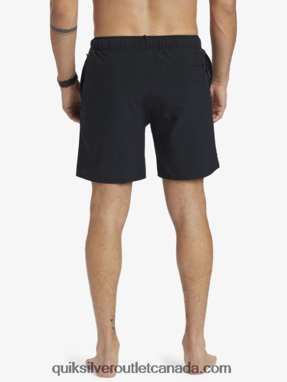 CA Quiksilver Men Omni Stretch 17 Training Shorts black TX4R2827