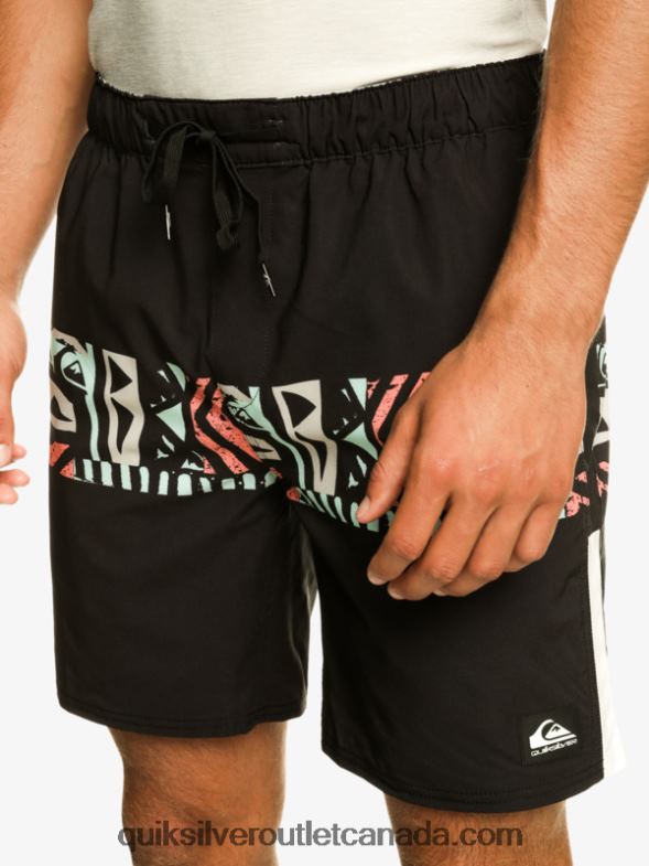 CA Quiksilver Men Omni Stretch 17 Training Shorts black TX4R2829