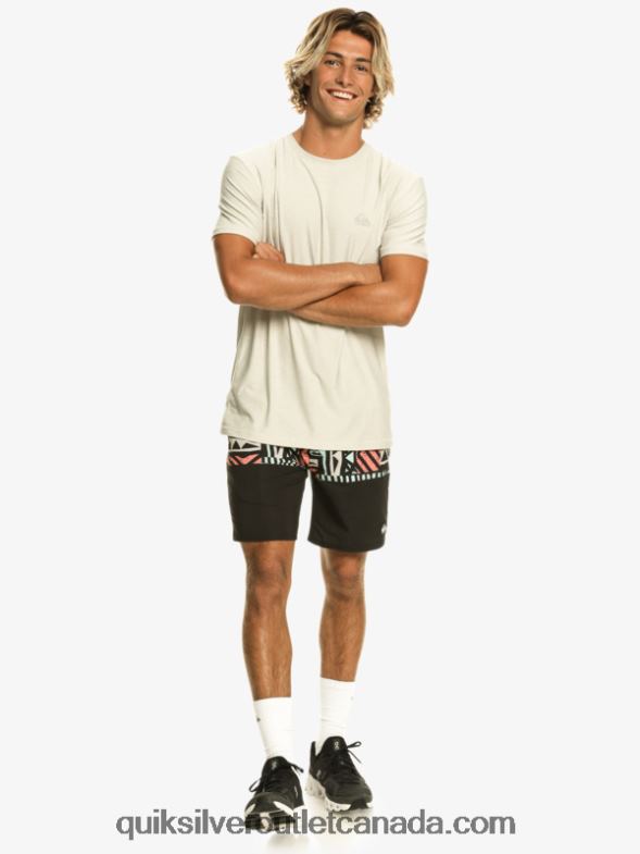 CA Quiksilver Men Omni Stretch 17 Training Shorts black TX4R2829