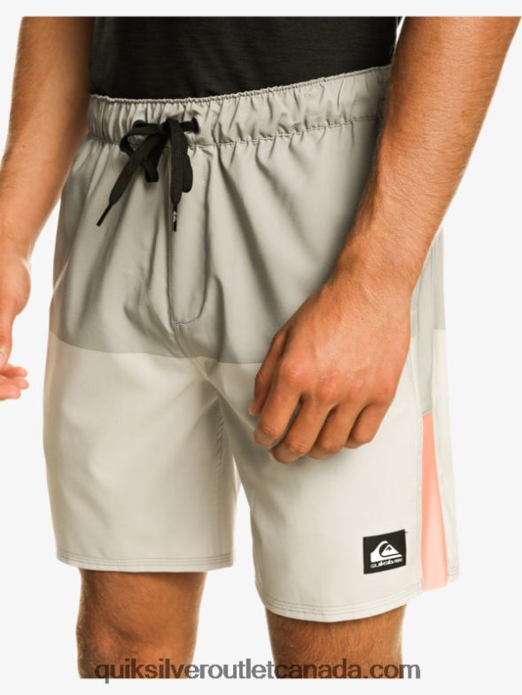 CA Quiksilver Men Omni Stretch 17 Training Shorts grey violet TX4R2828