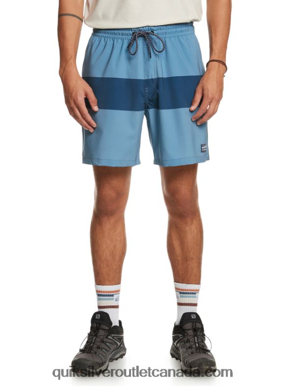 CA Quiksilver Men Omni Training 17 Stretch Shorts provincial blue TX4R21690