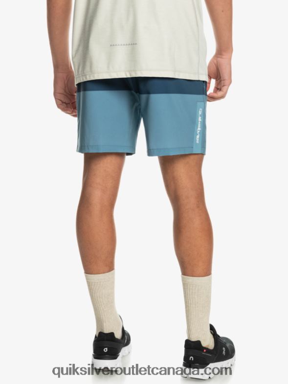 CA Quiksilver Men Omni Training 17 Stretch Shorts provincial blue TX4R21690