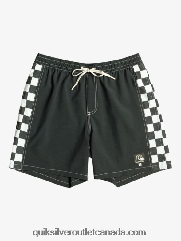 CA Quiksilver Men Original Arch 17 Volleys black TX4R2531