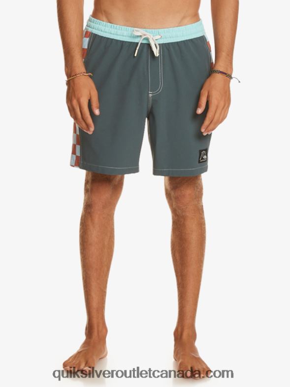 CA Quiksilver Men Original Arch 17 Volleys dark slate TX4R2532