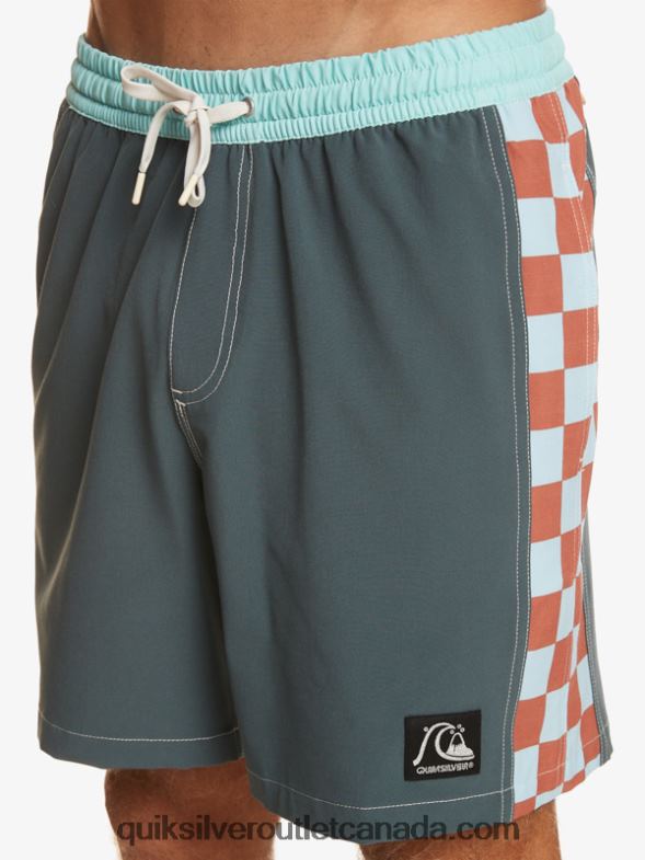 CA Quiksilver Men Original Arch 17 Volleys dark slate TX4R2532
