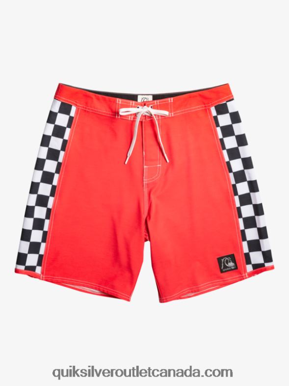 CA Quiksilver Men Original Arch 18 Boardshorts high risk red TX4R2176