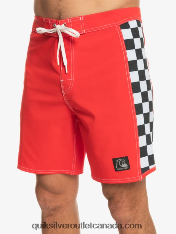 CA Quiksilver Men Original Arch 18 Boardshorts high risk red TX4R2176