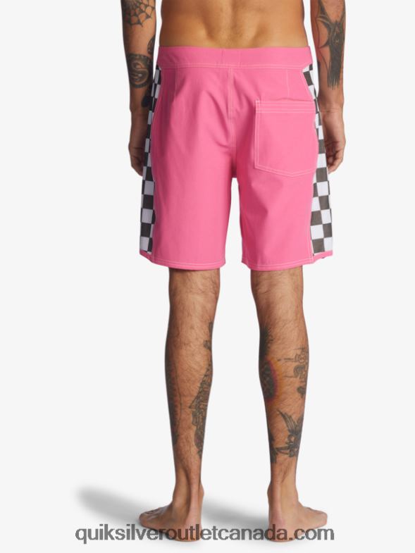CA Quiksilver Men Original Arch 18 Boardshorts shocking pink TX4R21732