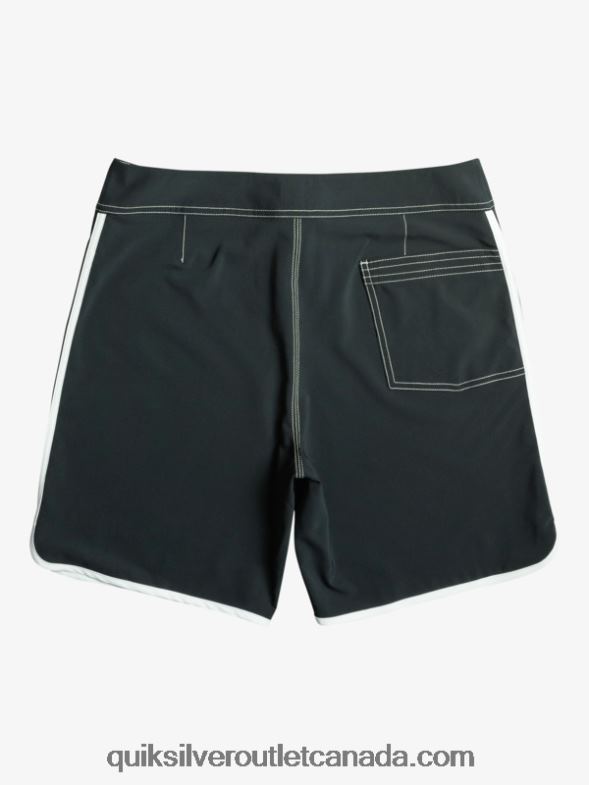 CA Quiksilver Men Original Scallop 18 Boardshorts black TX4R286