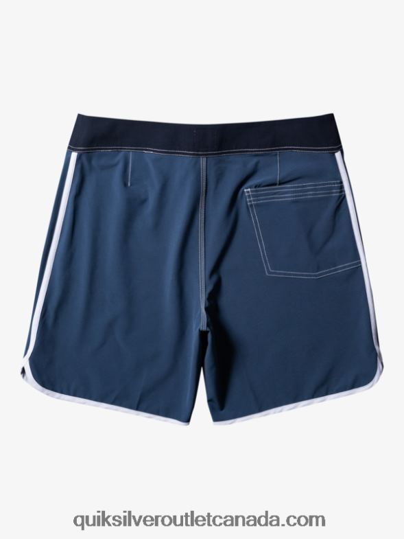 CA Quiksilver Men Original Scallop 18 Boardshorts midnight navy TX4R292