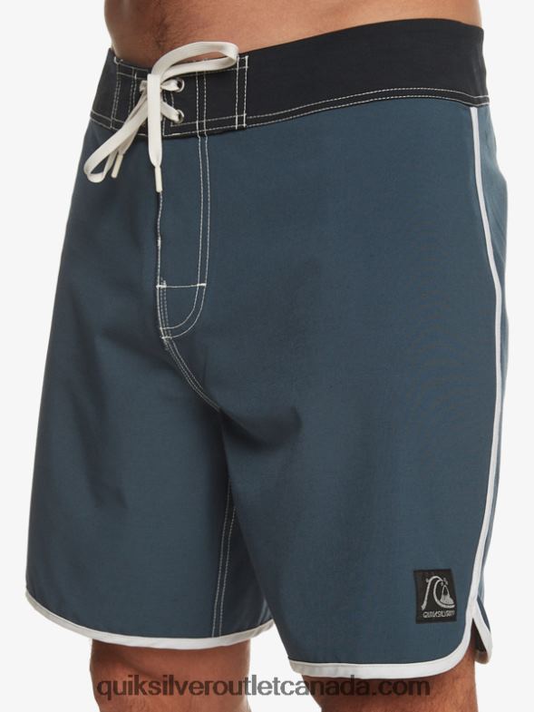 CA Quiksilver Men Original Scallop 18 Boardshorts midnight navy TX4R292