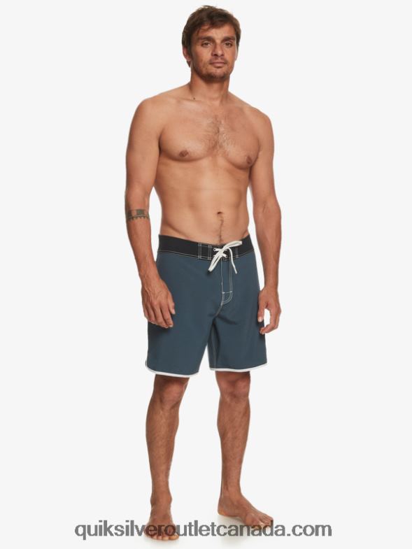 CA Quiksilver Men Original Scallop 18 Boardshorts midnight navy TX4R292