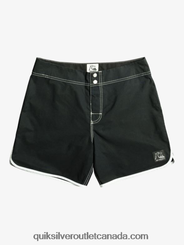 CA Quiksilver Men Original Scallop Snap 16 Boardshorts black TX4R2168