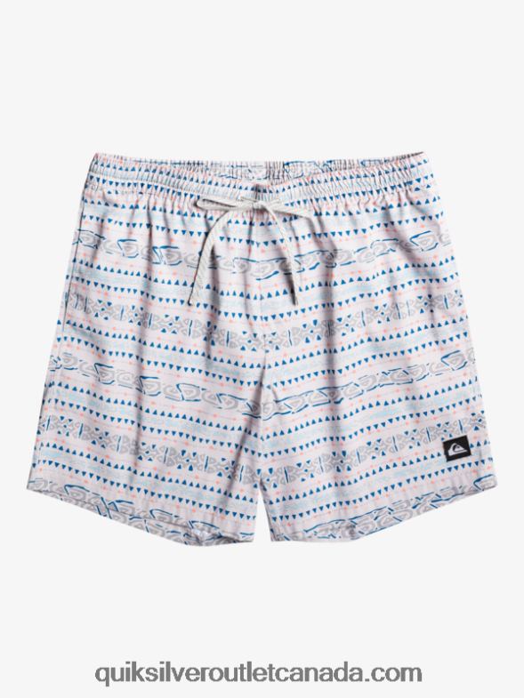 CA Quiksilver Men Re-Mix 17 Volleys grey violet TX4R2356
