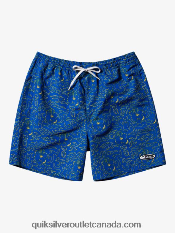 CA Quiksilver Men Saturn 18 Volleys turkish sea TX4R2584