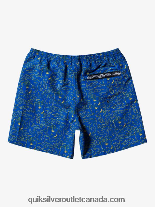 CA Quiksilver Men Saturn 18 Volleys turkish sea TX4R2584
