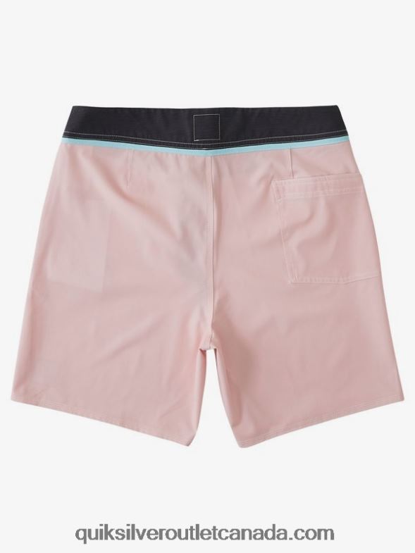 CA Quiksilver Men Solid Snap 17 Recycled Boardshorts soft pink TX4R21829