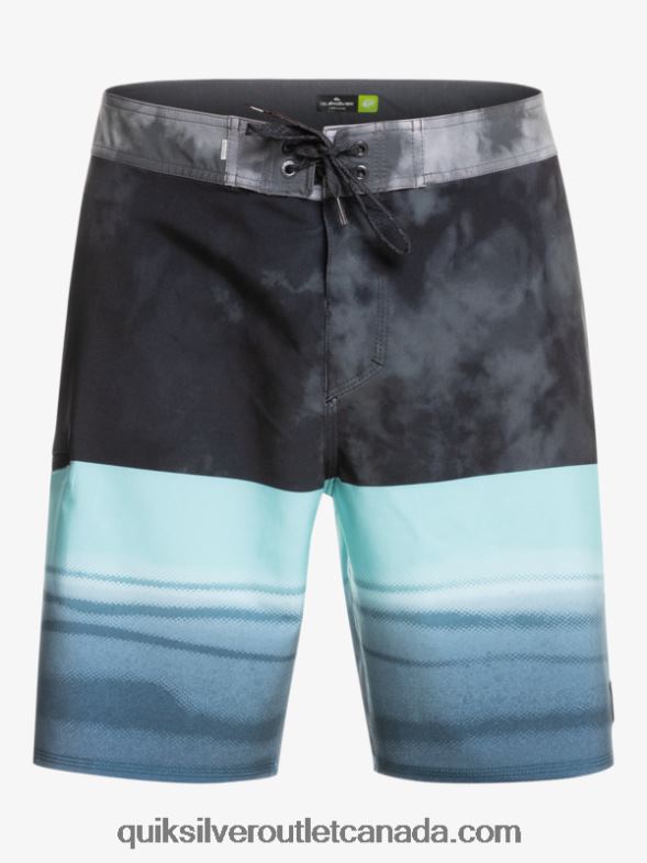 CA Quiksilver Men SurfSilk Five-0 19 Boardshorts black TX4R21798