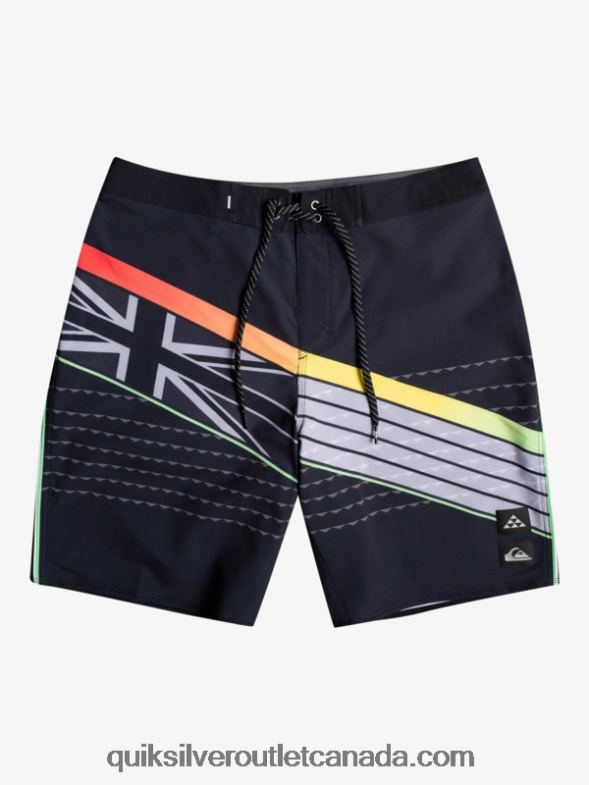CA Quiksilver Men SurfSilk Hawaii Core 20 Boardshorts black TX4R21887
