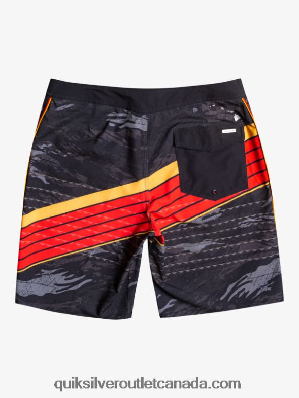 CA Quiksilver Men SurfSilk Hawaii Core 20 Boardshorts tarmac TX4R21888