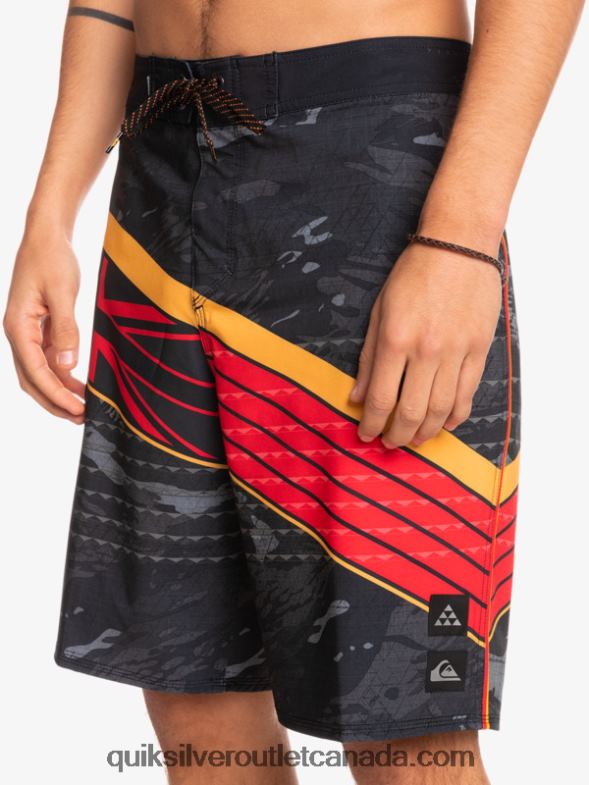 CA Quiksilver Men SurfSilk Hawaii Core 20 Boardshorts tarmac TX4R21888