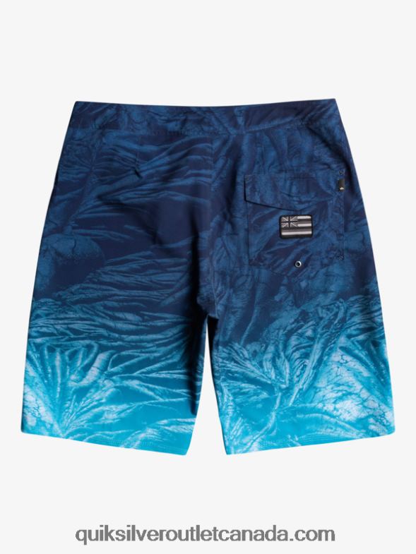 CA Quiksilver Men SurfSilk Hawaii Homegrown Faded 20 Boardshorts insignia blue TX4R21609