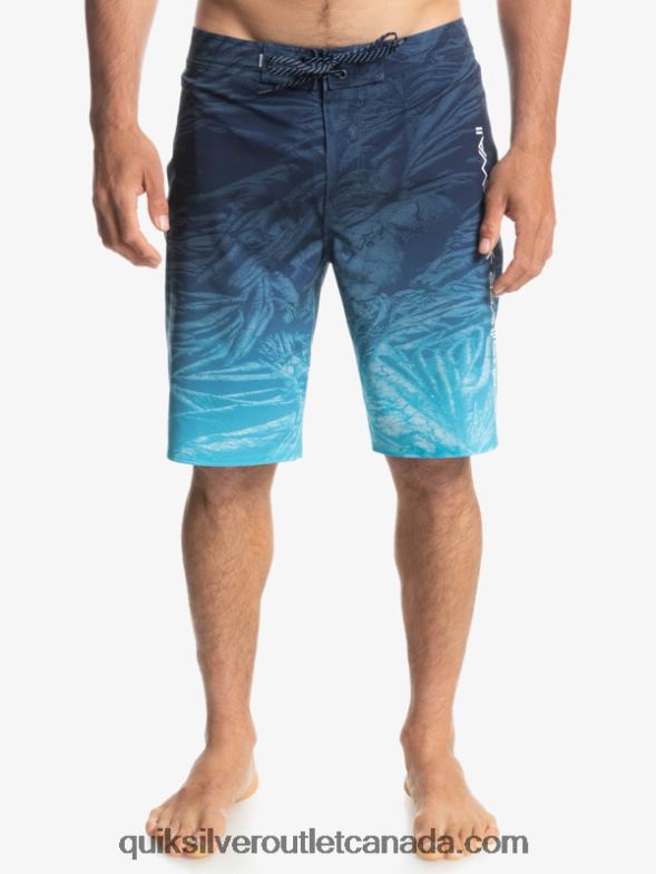 CA Quiksilver Men SurfSilk Hawaii Homegrown Faded 20 Boardshorts insignia blue TX4R21609