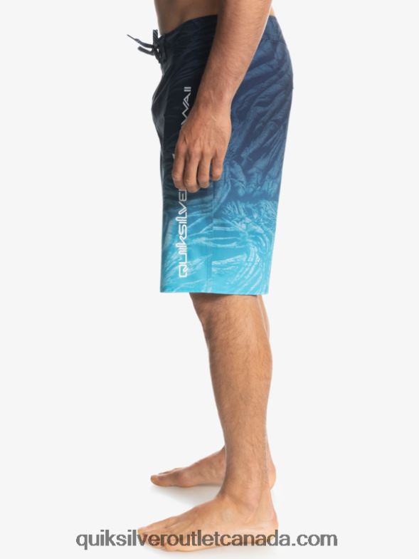 CA Quiksilver Men SurfSilk Hawaii Homegrown Faded 20 Boardshorts insignia blue TX4R21609