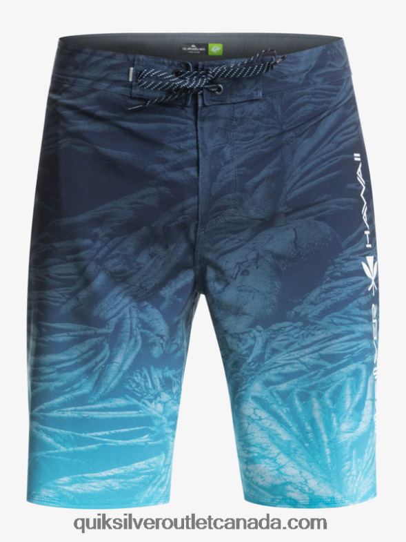 CA Quiksilver Men SurfSilk Hawaii Homegrown Faded 20 Boardshorts insignia blue TX4R21609