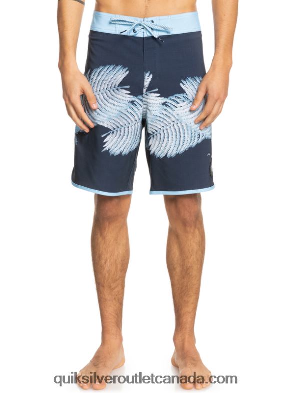 CA Quiksilver Men SurfSilk Hawaii Scallop 19 Boardshorts navy blazer TX4R21880