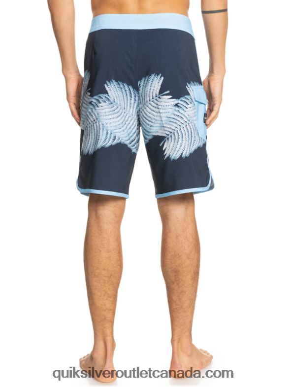 CA Quiksilver Men SurfSilk Hawaii Scallop 19 Boardshorts navy blazer TX4R21880