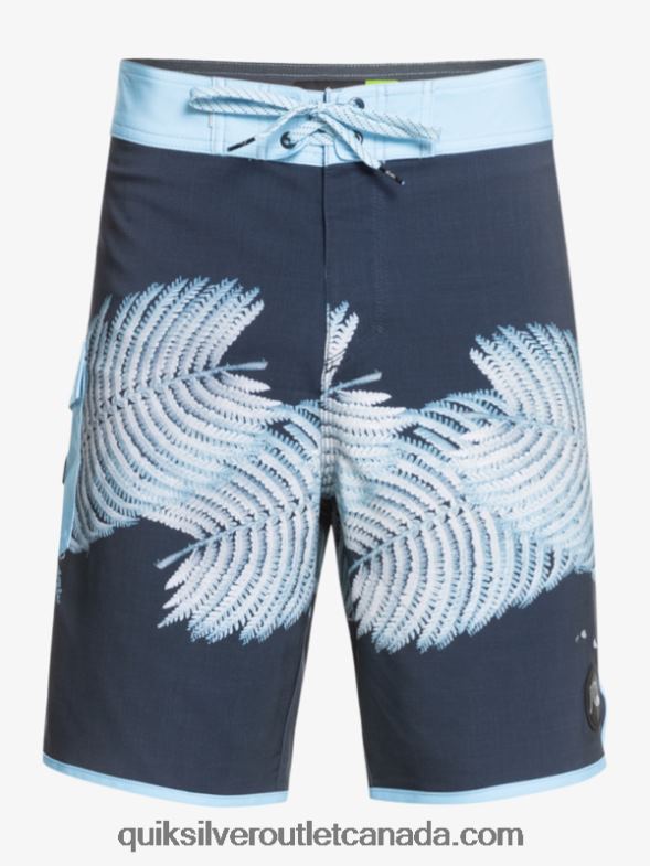 CA Quiksilver Men SurfSilk Hawaii Scallop 19 Boardshorts navy blazer TX4R21880