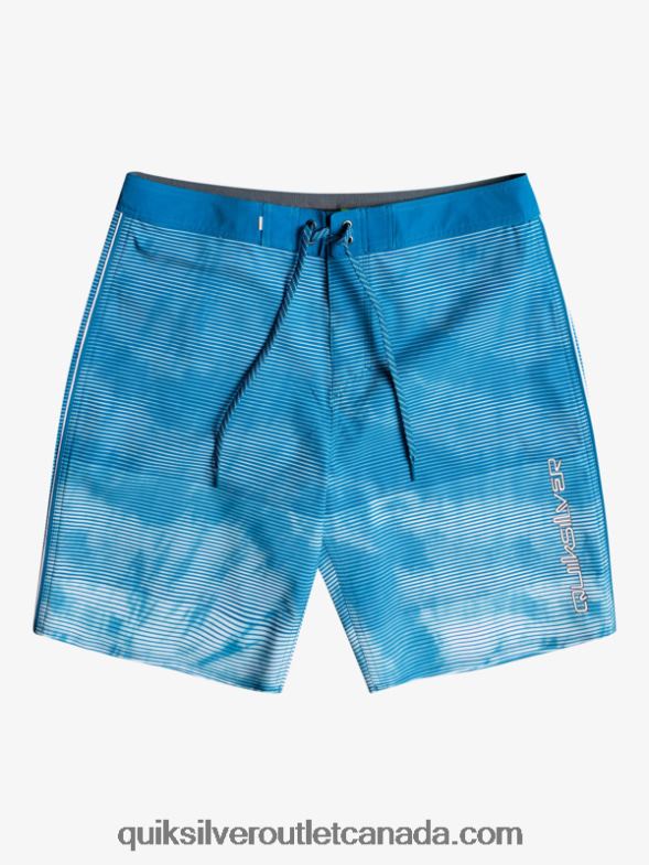 CA Quiksilver Men SurfSilk Massive 20 Boardshorts seaport TX4R21599