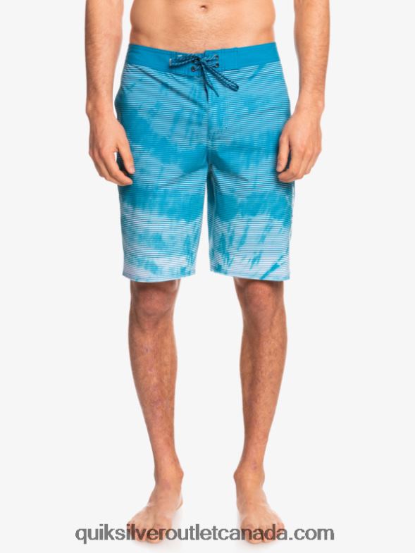 CA Quiksilver Men SurfSilk Massive 20 Boardshorts seaport TX4R21599