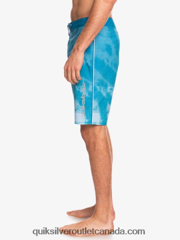 CA Quiksilver Men SurfSilk Massive 20 Boardshorts seaport TX4R21599