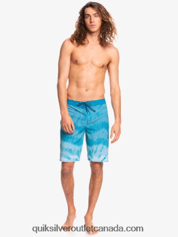 CA Quiksilver Men SurfSilk Massive 20 Boardshorts seaport TX4R21599