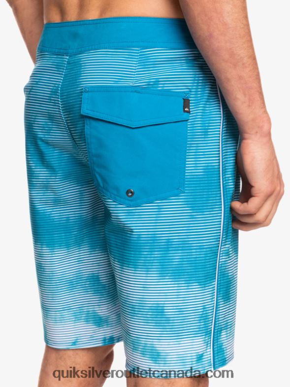 CA Quiksilver Men SurfSilk Massive 20 Boardshorts seaport TX4R21599
