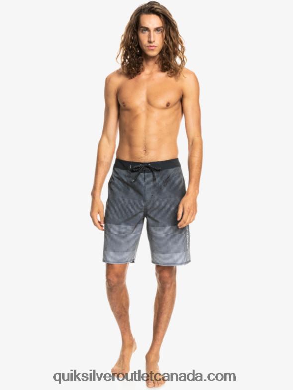 CA Quiksilver Men SurfSilk Massive 20 Boardshorts sleet TX4R21596