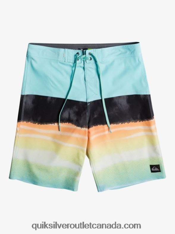CA Quiksilver Men SurfSilk Panel 20 Boardshorts angel blue TX4R21463