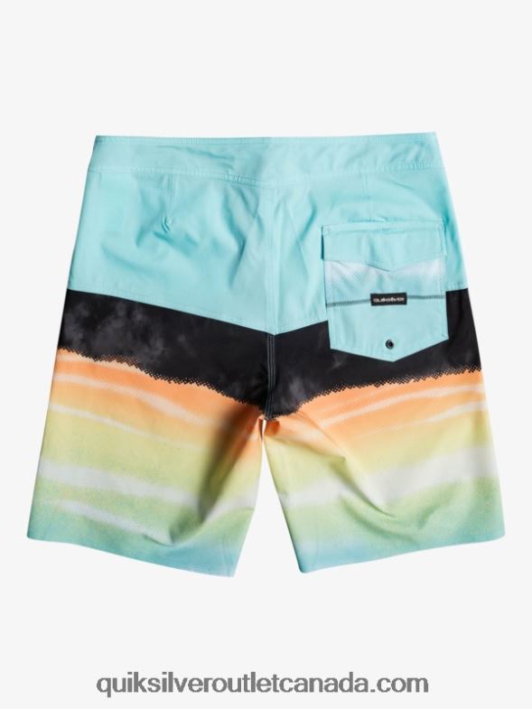 CA Quiksilver Men SurfSilk Panel 20 Boardshorts angel blue TX4R21463
