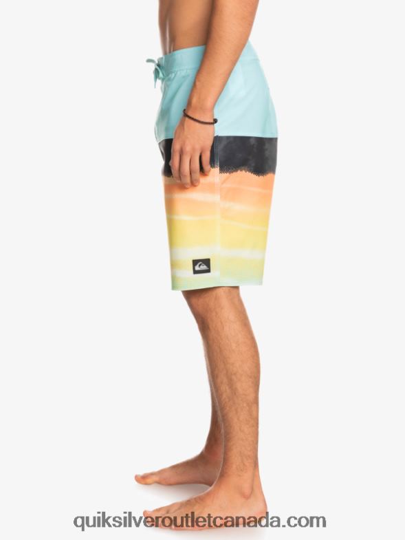 CA Quiksilver Men SurfSilk Panel 20 Boardshorts angel blue TX4R21463