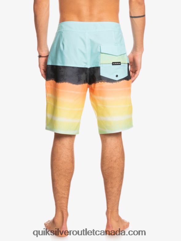 CA Quiksilver Men SurfSilk Panel 20 Boardshorts angel blue TX4R21463