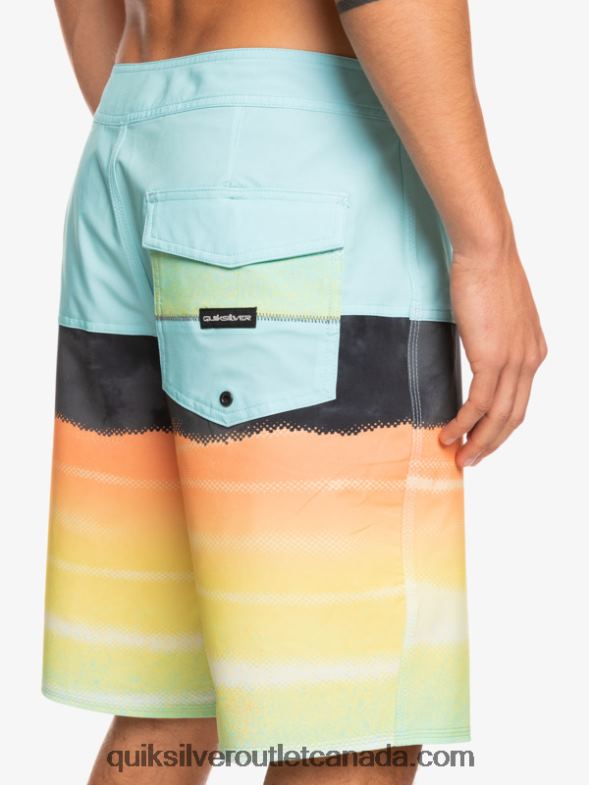 CA Quiksilver Men SurfSilk Panel 20 Boardshorts angel blue TX4R21463