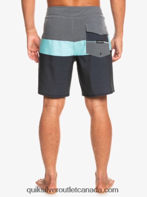 CA Quiksilver Men SurfSilk Panel 20 Boardshorts black TX4R21464