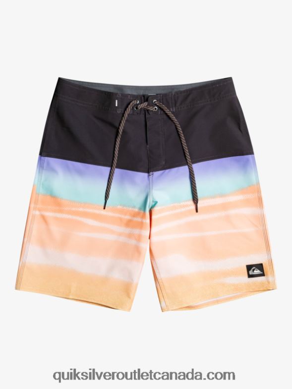 CA Quiksilver Men SurfSilk Panel 20 Boardshorts cantaloupe TX4R21452