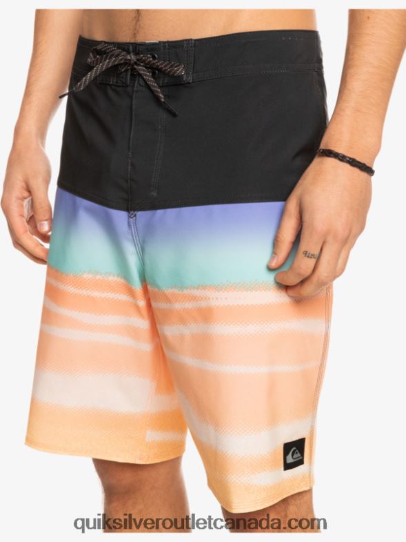 CA Quiksilver Men SurfSilk Panel 20 Boardshorts cantaloupe TX4R21452