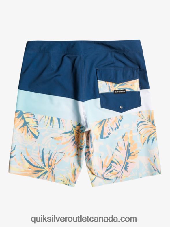 CA Quiksilver Men SurfSilk Panel 20 Boardshorts insignia blue TX4R21450