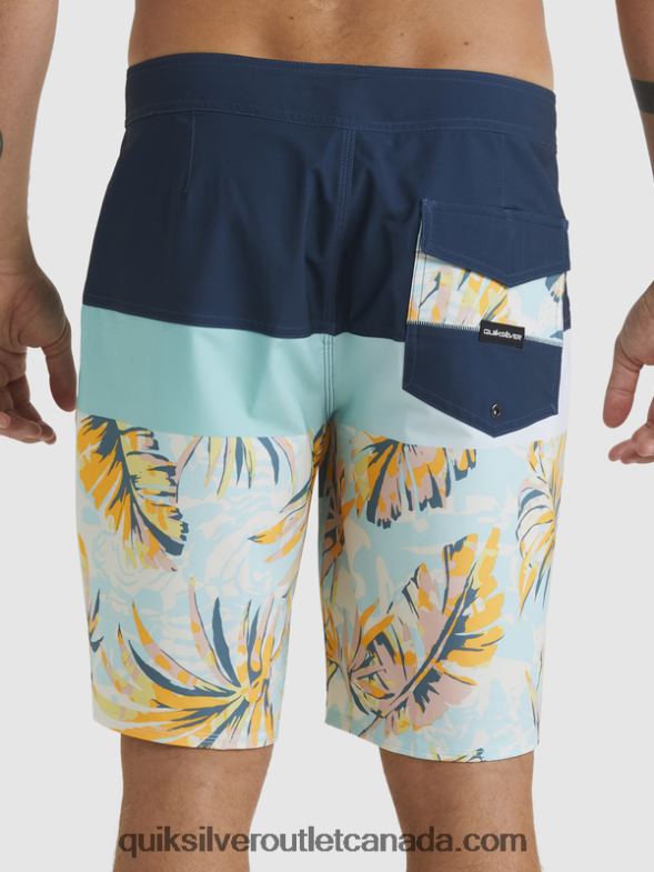CA Quiksilver Men SurfSilk Panel 20 Boardshorts insignia blue TX4R21450