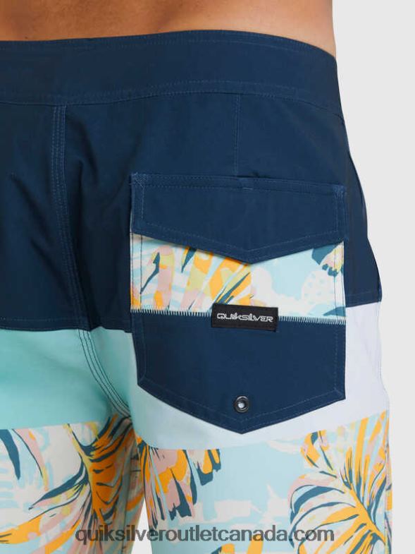 CA Quiksilver Men SurfSilk Panel 20 Boardshorts insignia blue TX4R21450